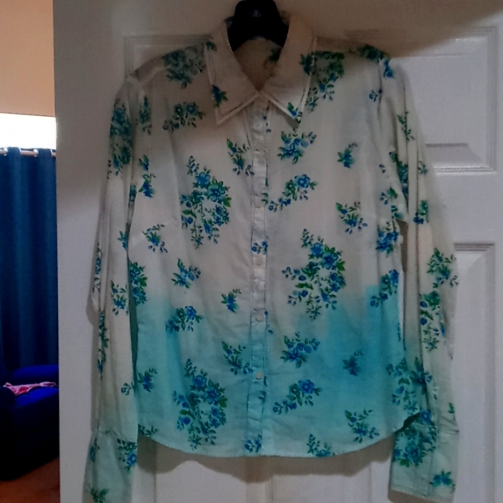Vintage girls blouse